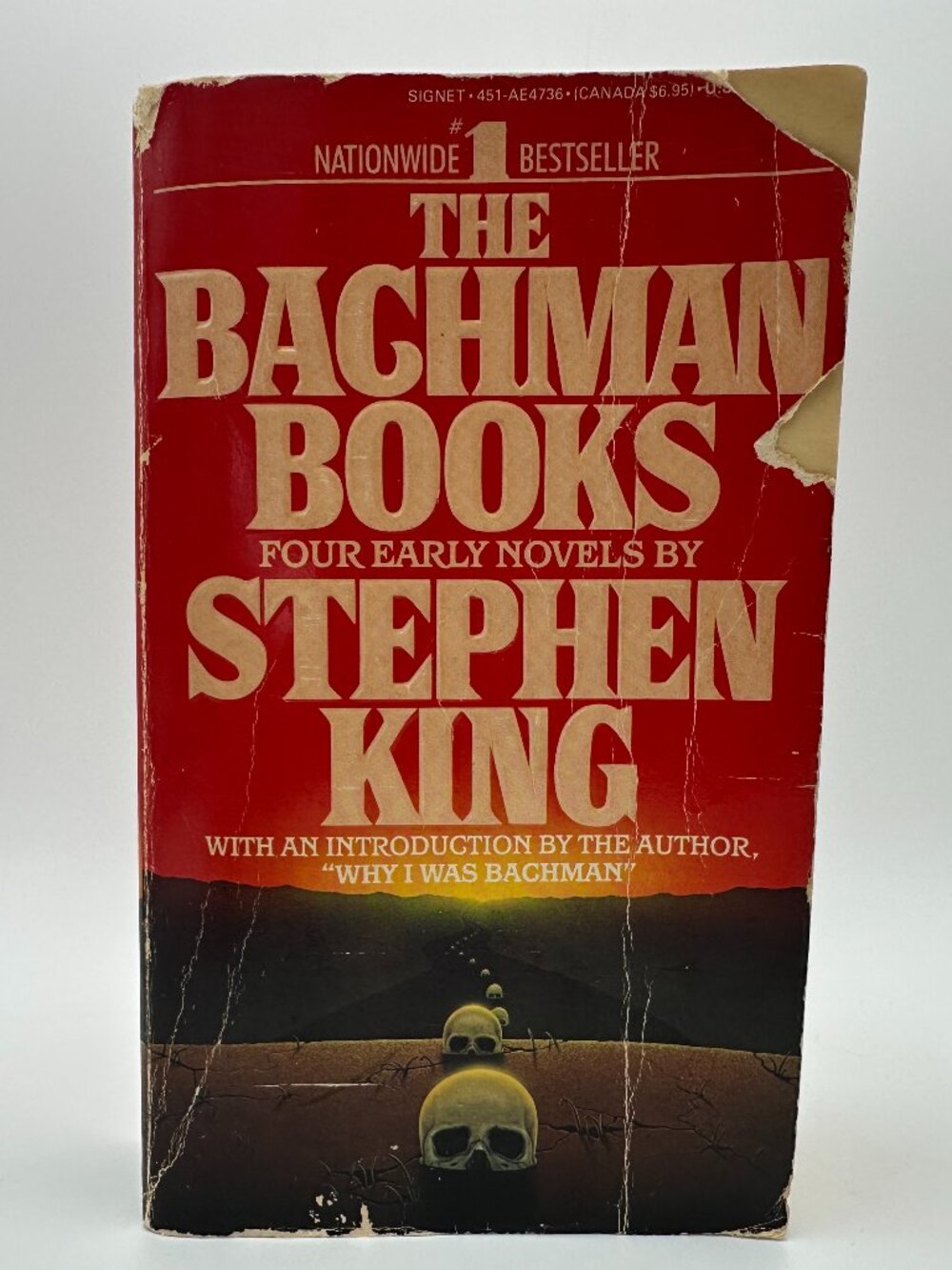 The Bachman Books by Stephen King / Mass Market Paperback / Contains Rage